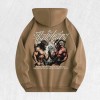 Faith Vs Evil Graphic Hoodie 100% Cotton US Warehouse 6