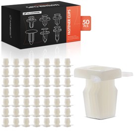 A-Premium 50PCS Nylon Upper Bumper Screw Grommet Compatible with Land Rover LR4 2010-2016, LR3 2005-2009, Rover Range Rover Sport 2006-2013