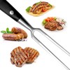 TNSLAND Meat Fork Stainless Steel with Handle - 30 cm