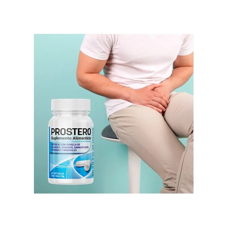 Suplemento Prostero Alivia Síntomas De Próstata 20caps Sabor Sin Sabor