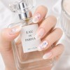 Aurora Mother of Pearl Handmade Nail Tips - Almond S
