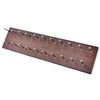 Tie Rack Wall Mounted, Wood Belt Hanger for Closet with