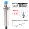 Baomain Sensor Proximity Switch LJ8A3-2-Z/BY Dc 3-Wire 10-30v 200ma 2mm