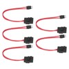 5Pcs Car Fuse Holder Connector Mini Heavy Duty Wire Extension