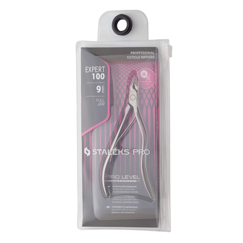 STALEKS Expert 100 Professional Cuticle Nipper (9 mm)