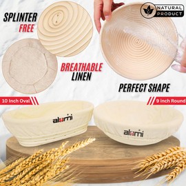 36 PCS Sourdough Starter Kit, Sour Dough Starter Kits, Bread Making Kit, Sourdough Bread Baking Supplies, Bread Proofing Baskets with Starter Jar, Christmas Gift for Bakers Women Wife Mom