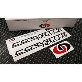 Corvette Racing Decal Z06 Sticker LS1 LS2 LS3 LS7 LSX Select Color (Gloss Black)
