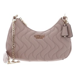 GUESS Eco Mai Top Zip Crossbody Bag Rosewood