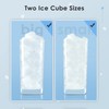 Xbeauty Ice Makers Countertop,Protable Ice Maker Machine with Self-Cleaning, 26Lbs/24H,9