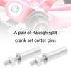 LT Easiyl 8Pcs Bike Cotter Pins 9x42mm Bicycle Pins Foot