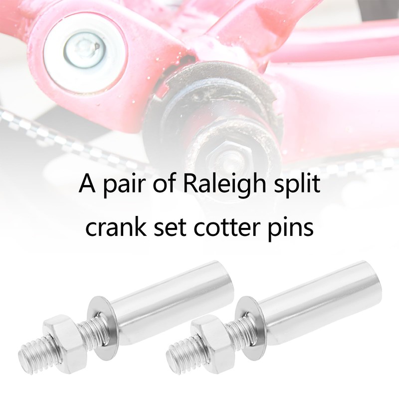 LT Easiyl 8Pcs Bike Cotter Pins 9x42mm Bicycle Pins Foot