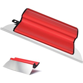 Surface Spatula Professional Rustproof Stainless Steel, Aicharynic Wall Tools Drywall Finishing Smoothing Spatula Spatula Flexible Skimming Blades for Plastering Walls and Ceilings, Ergonomic Handle