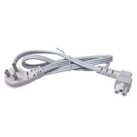 SF Cable 1ft Ultra Low Profile Angle NEMA 5-15P to C5 Right Angle Power Cord ...