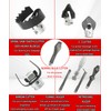 10-Piece Drain Snake Cutter and Auger Set Fits For RIDGID