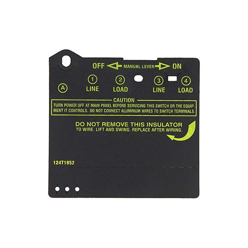 Intermatic Timer Motor Cover Plastic Insulator Pool Replacement Part 124T1952