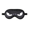 Funny Angry Eyes Cartoon Sleep Mask Satin Light Blocking Eye