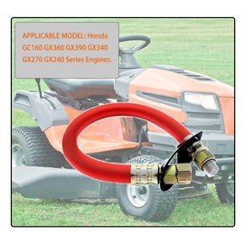 HON1010 Oil Changing Hose 3/8" NPT For Kohler CS4 CS6 Hon-da GC160 GX360 GX390 GX340 GX270 GX240 Series Engines.Oil Drain Aid Tool M10x1.25 mm Red