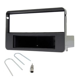 Sound-way 1 DIN car stereo radio fitting kit frame compatible with Alfa Romeo 159 / Brera/Spider