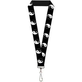 Buckle-Down Lanyard - Yin Yang
