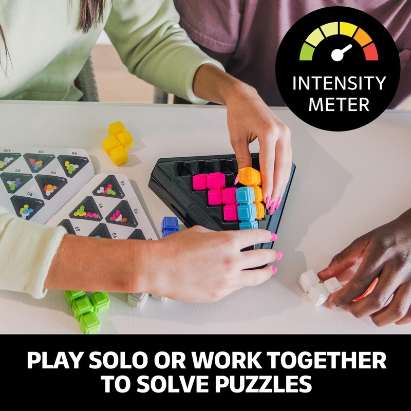 Educational Insights Kanoodle Pyramid - 3D Brain Teaser Puzzles, Single