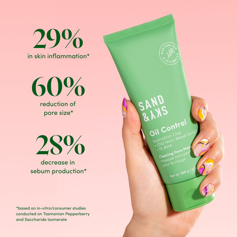 Sand & Sky Oil Control - Clearing Face Mask 100g