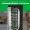 iPower Herb Drying Rack 2-Pack 8-Layer 2ft Foldable Hanging Mesh