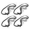 Gatuida 4pcs Mini Swimming Goggles Doll Glasses For Realistic Miniature