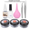 Eyelash Extension Practice Tool Kit Portable False Eyelashes Glue Remover