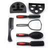 Zoestar Juego de 5 cepillos y peine para el pelo