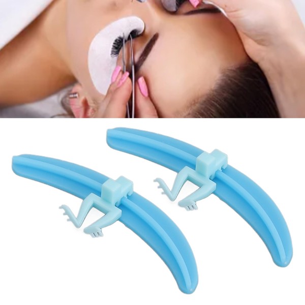 Reusable Eyelash Separator Tool with Silicone Base for Lash Extension,