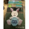 Way To Celebrate 3 ft Easter Bunny Inflatable Decoration Indoor