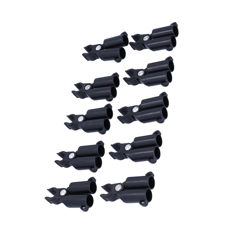 10PCS A-Type Connecting Joint Fixed Clip Plant Supports Fixing Stakes