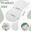 Hahafelt 3 Pcs Changing Pad Liners Fits in Peanut Shape