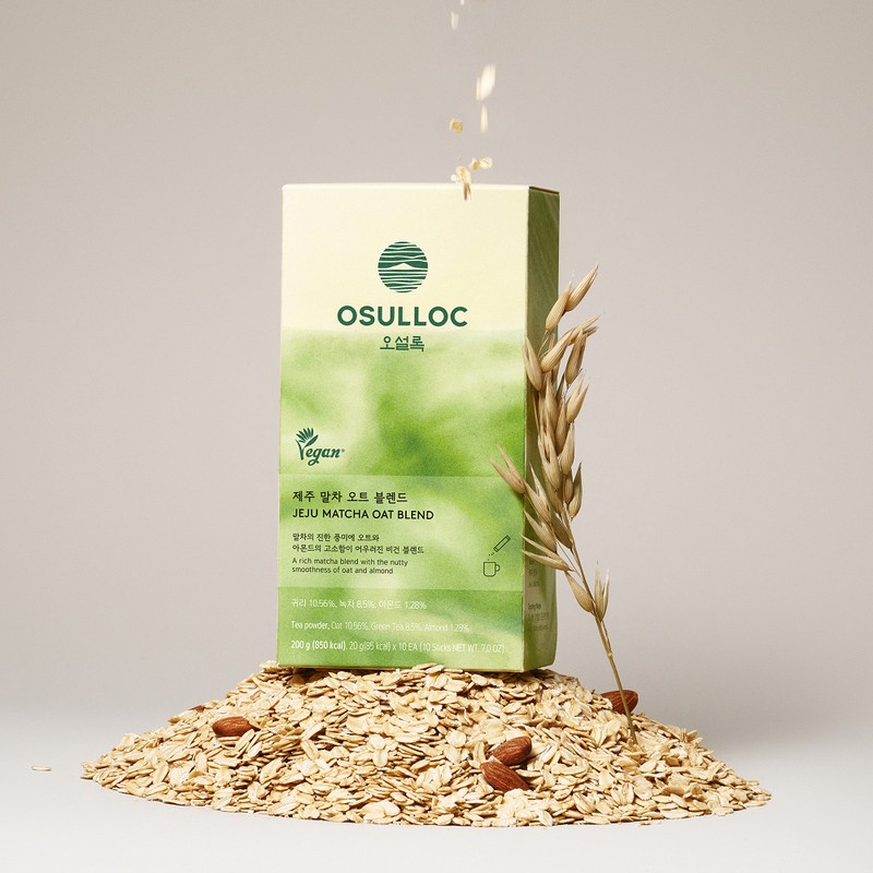 Osulloc [오설록]제주 말차 오트 블렌드 10입 (원산지:상세설명참조) [Osulloc] Jeju Matcha