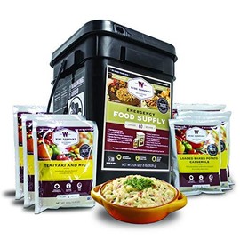 ReadyWise Emergency Food Supply, Freeze-Dried Survival-Food Disaster Kit, Camping Food, Emergency Supplies Ready-Grab Bag, Lunch and Dinner Supply, 25-Year Shelf Life, 60 Servings