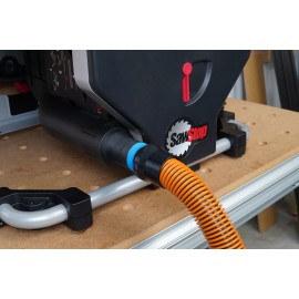 Toolcurve 1 1/4" Shop Vac Hose Adapter for SawStop Compact Table Saw - CTS