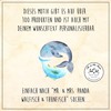 Mr. & Mrs. Panda Glass Coaster Whale Tuna Gift Word