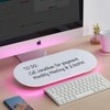 TSJ OFFICE Glass Desktop Whiteboard - 17 X 7 Inches