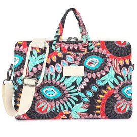 DACHEE Laptop Shoulder Bag for 15 Inch/15.6 Inch Macbook Pro (Indian Style Shoulder, 15 inch/15.6 inch)