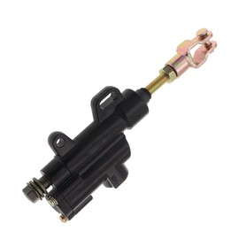 Carkio Rear Brake Master Cylinder Motorcycle Rear Hydraulic Brake Master Cylinder Pump Replacement for Thumpstar Chinese ATV Wheeler Quad Dirt Pit Bike 50cc 70cc 90cc 110cc 125cc 250cc,Black