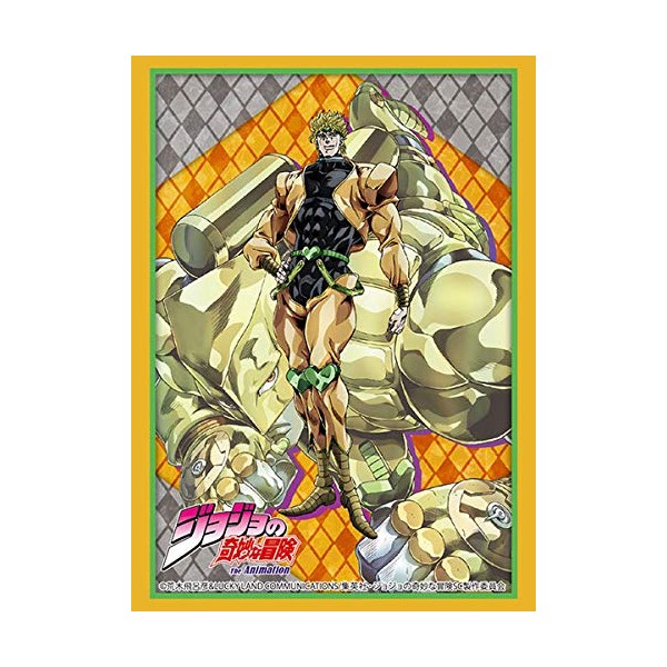 JoJo`s Bizarre Adventure Dio Emblem Ver. Card Game Character Sleeves Collection HG Vol.2128 Part.3 Anime Art