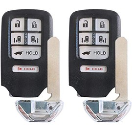 2 BexKeyless New Replacement Remote Car Key Fob fits KR5V1X(SUV) 313.8MHZ 2014 2015 2016 2017 Honda Odyssey