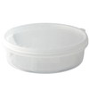 Nagao Storage Containers, Round Polypropylene, Shallow Type, 6.8 fl oz