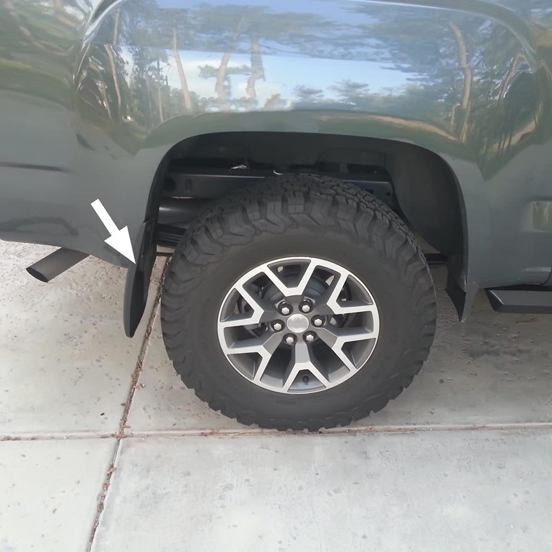 KEWISAUTO Heavy Duty Mud Flaps for Colorado Canyon, Premium Front