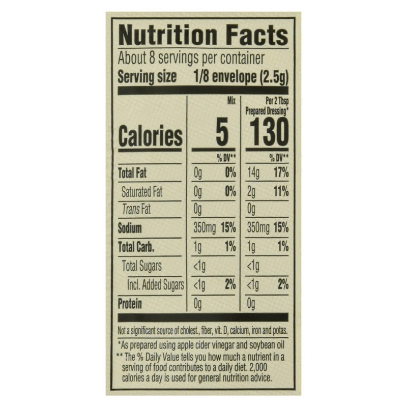 Good Seasons Salad Dressing & Recipe Mix, Garlic & Herb,