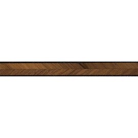Black Walnut Herringbone Inlay Banding, 1/2 in W