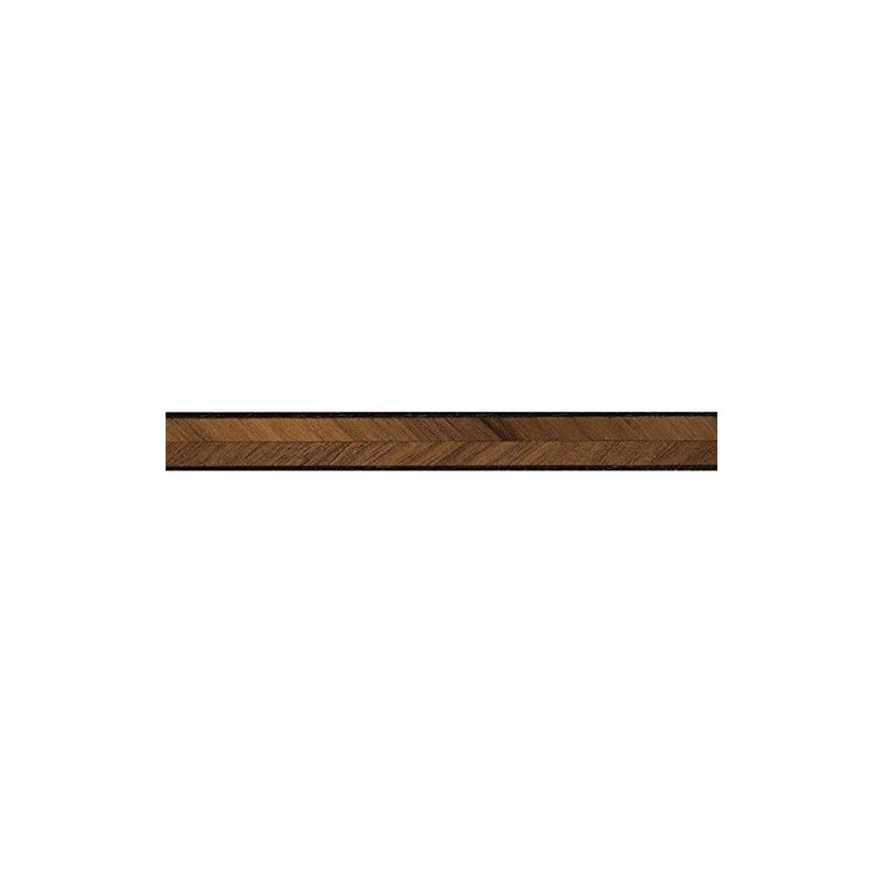 Black Walnut Herringbone Inlay Banding, 1/2 in W