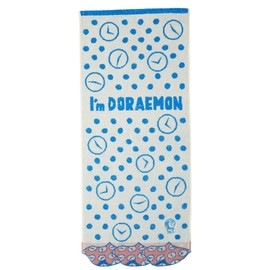 Marushin 2805017200 I'm Doraemon Face Towel, Flying Bath Towel, 100% Cotton, Antibacterial and Odor Resistant