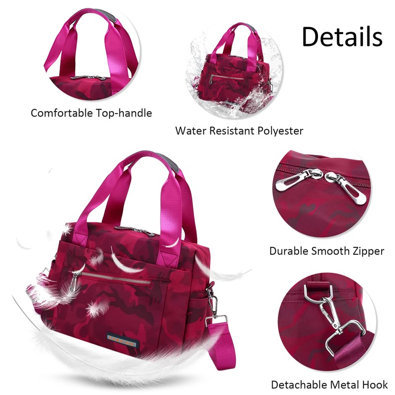 DIRRONA Fashion Handbag Women's Shoulder Bag Lightweight Messenger Bag Simple