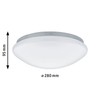 Paulmann Leonis LED Ceiling Light, Diameter 280 mm, 10 W,